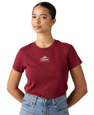 Women's Perfect Graphic Logo Cotton T-Shirt
