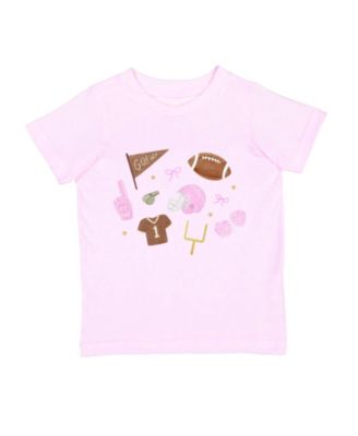 Toddler Girls 2T -4T Game Day Icon Short Sleeve T-Shirt