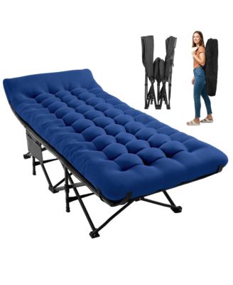 28" Camping Cot Folding Portable Mattress Carry Bag