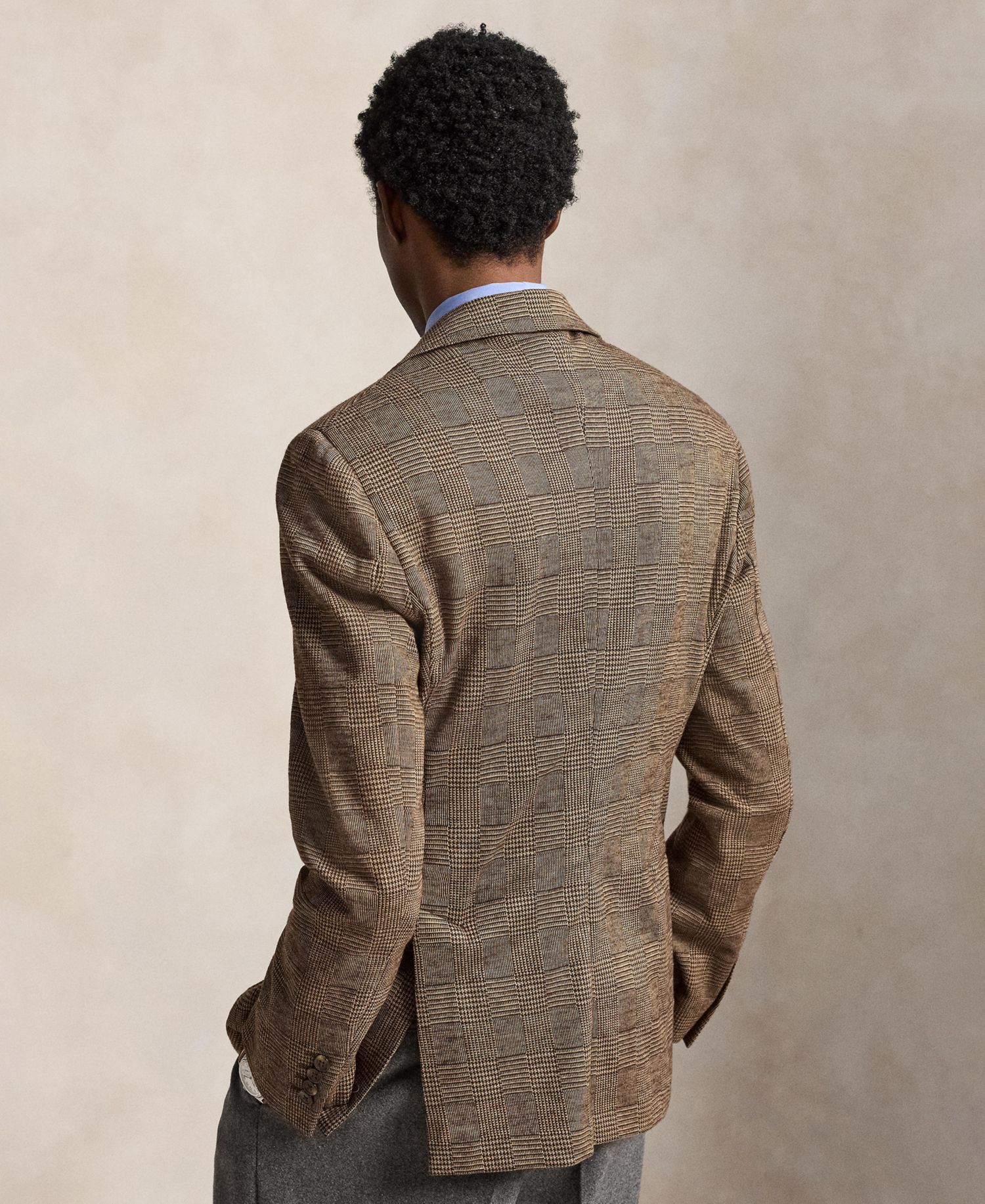 Men's Polo Soft Modern-Fit Knit Sport Coat