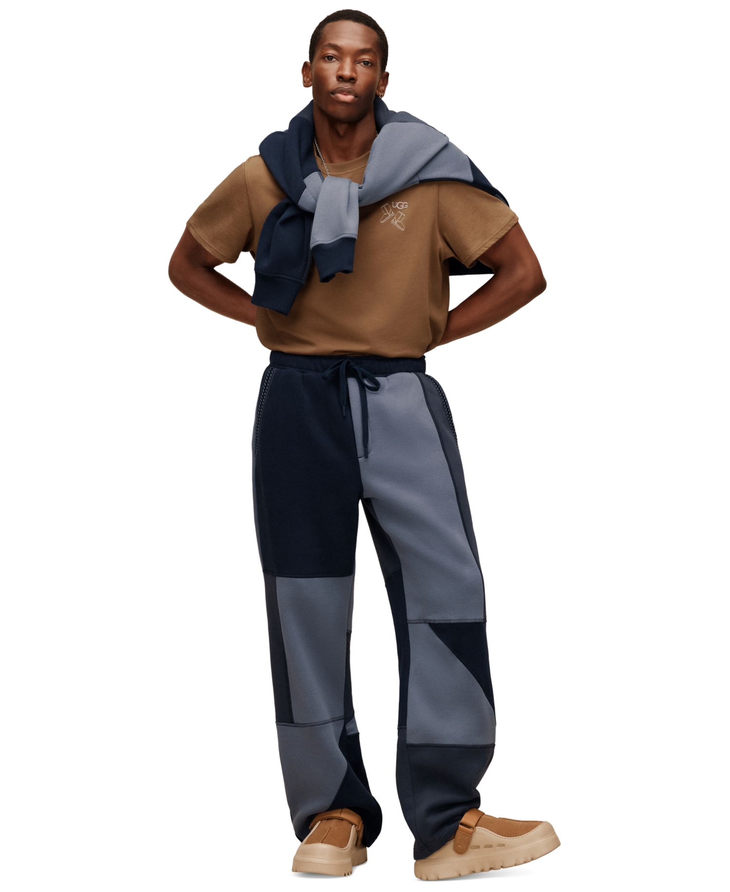 Men's Tasman Colorblock Relaxed-Fit Pants