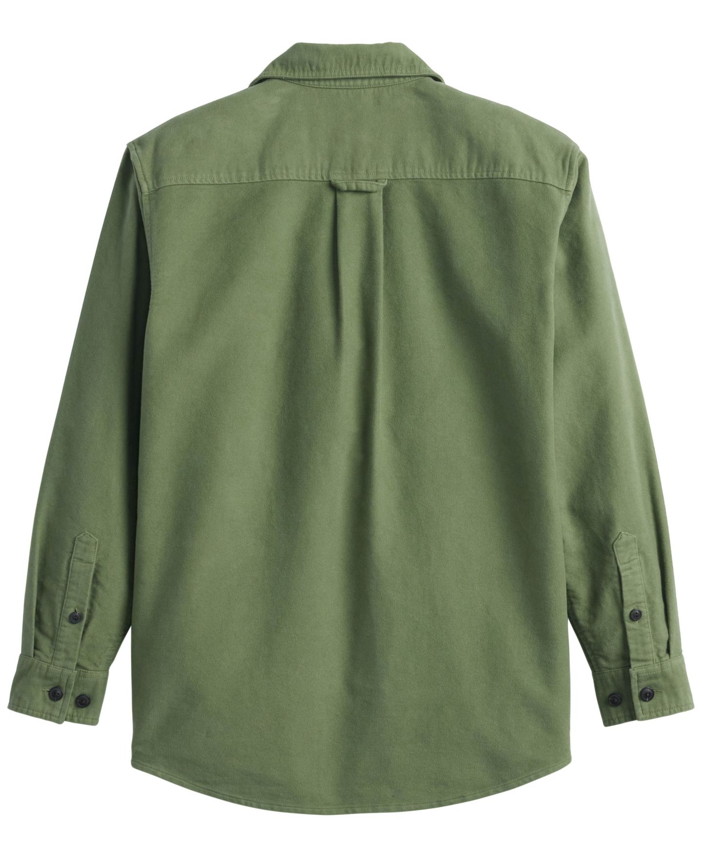 Мужская рубашка Pendleton Belmont Moleskin Long-Sleeve, цвет: Оливковый — фото 7