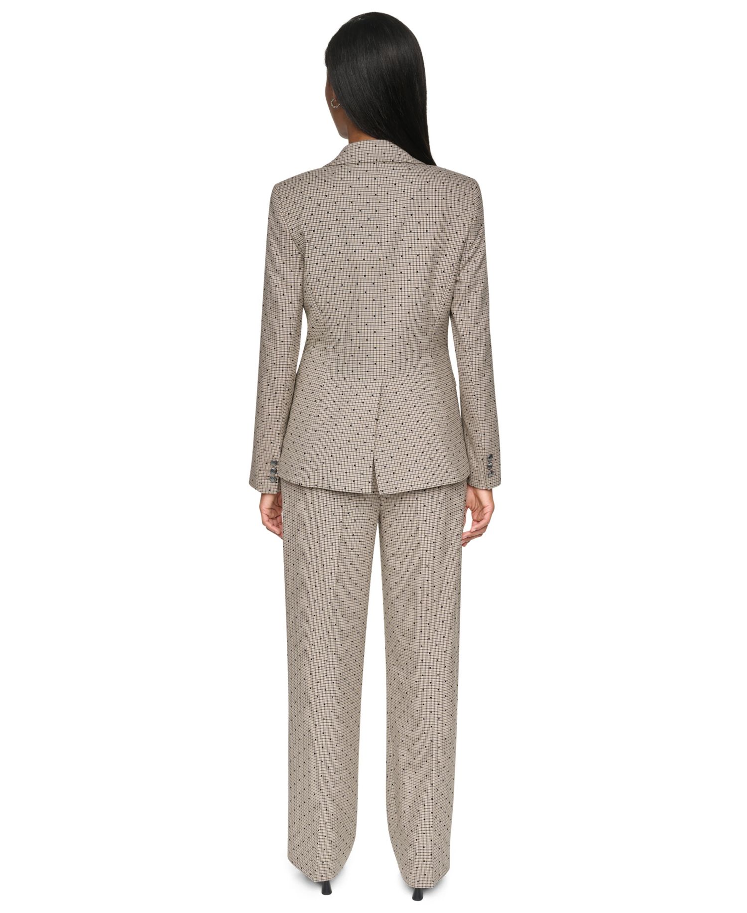 Women's High-Rise Straight-Leg Full-Length Pants, Regular & Petite