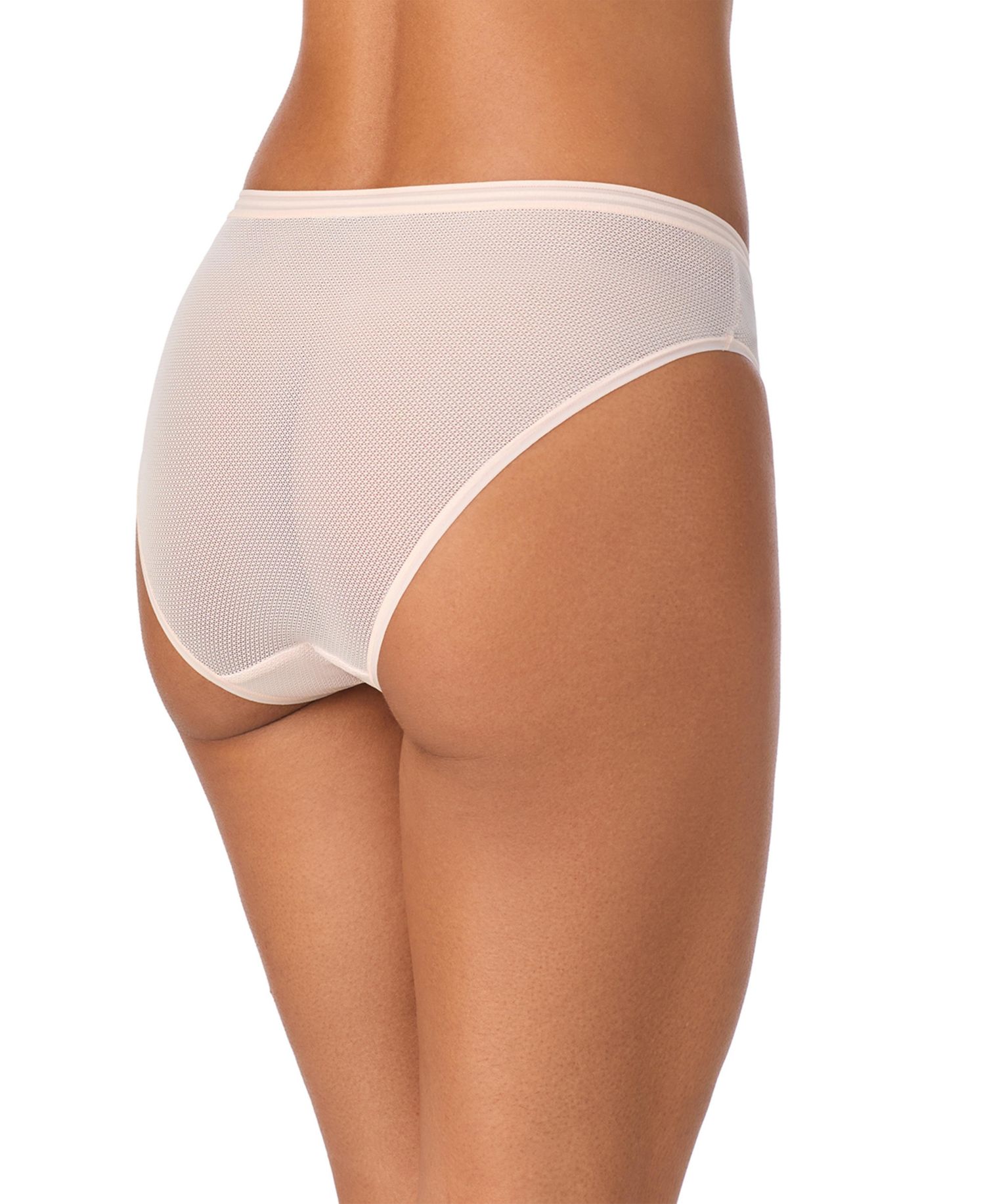 Sheer Stripe Low-Rise 3-Pack Bikini Panty