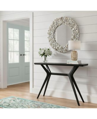 Cross Leg Console Table (45.5in / 1160mm), Wirebrush