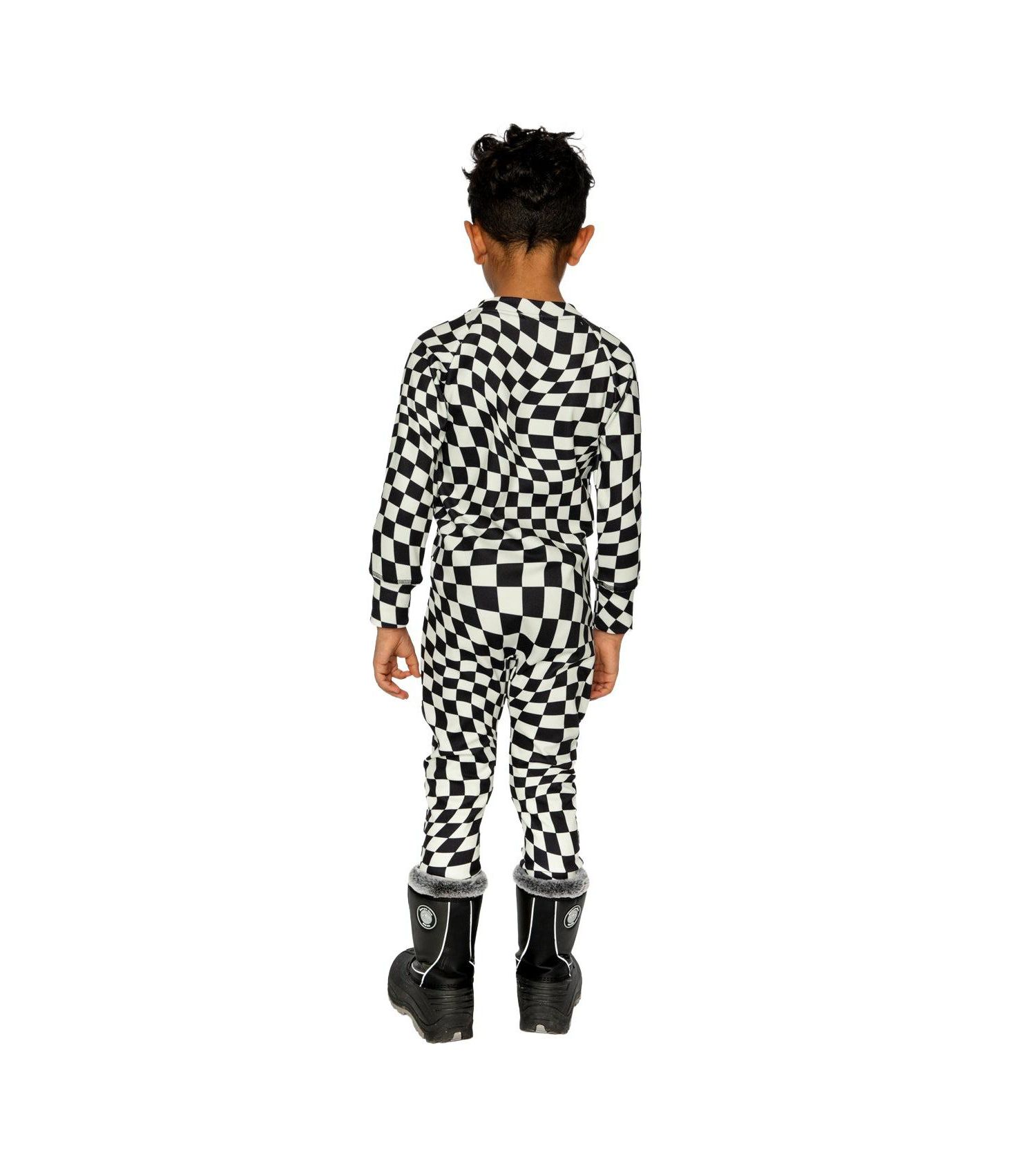 Baby Boy ( 6M to 24M )One Piece Thermal Underwear Checkered Print