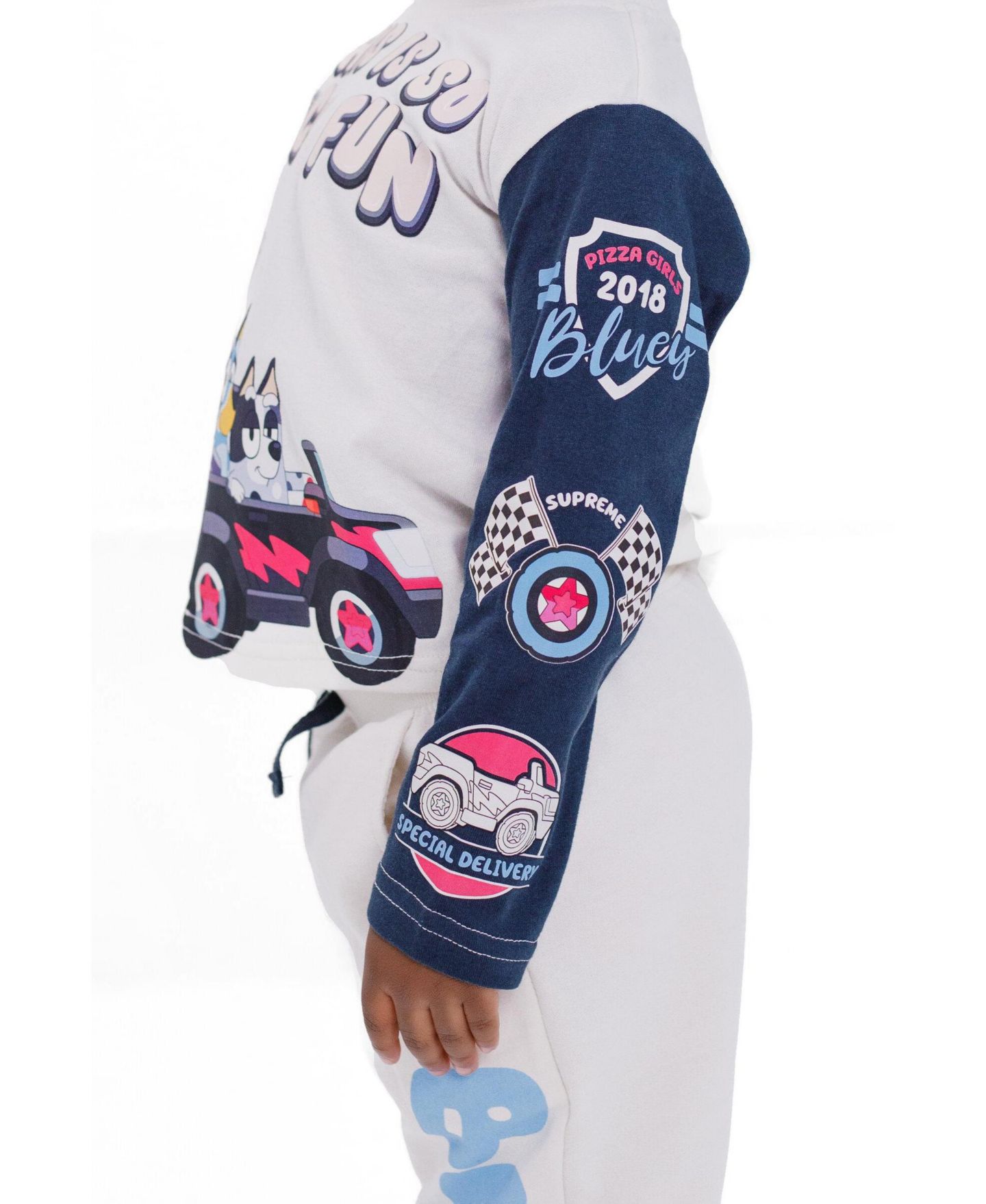 Комплект Bluey (6-12 to 2T-5T) 2-Piece Tee and Pants Set для мальчиков-малышей — фото 3