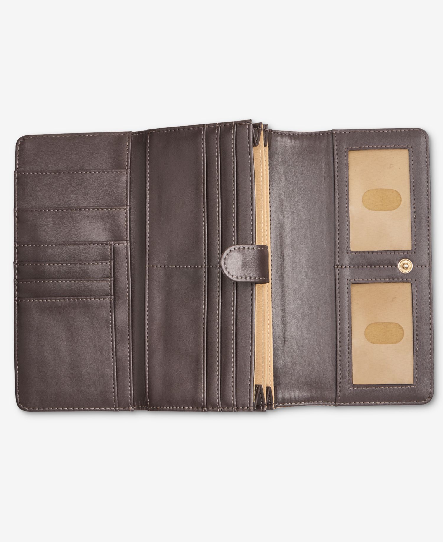 Fall Plaid Framed Receipt Manager Wallet
