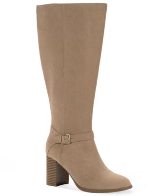 Women's Ruthh Round Toe Buckle Detail Dress Boots