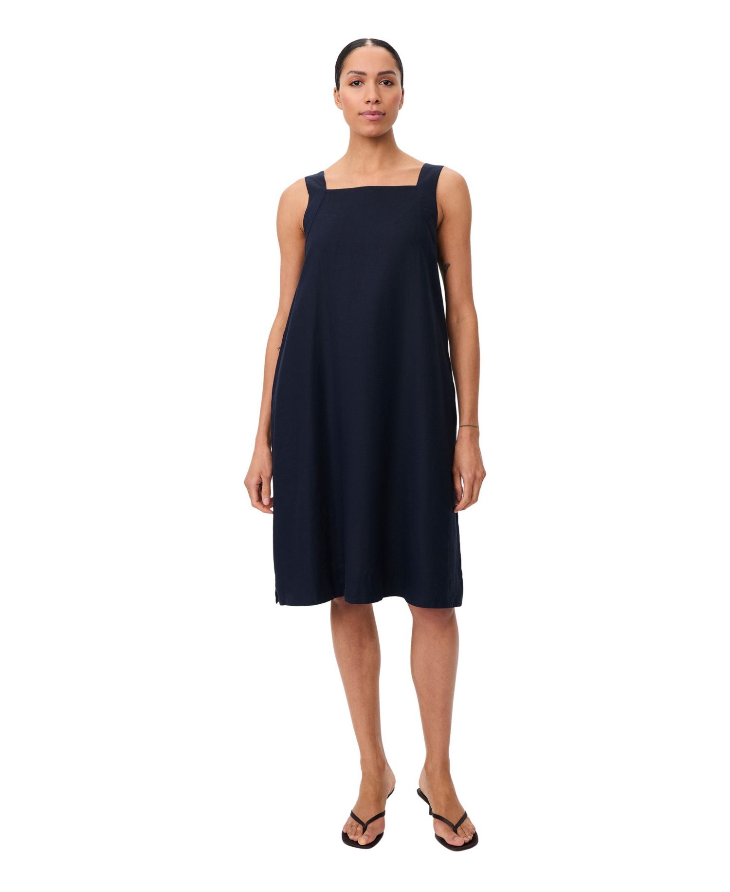 Women's Manoriane Linen Midi Dress