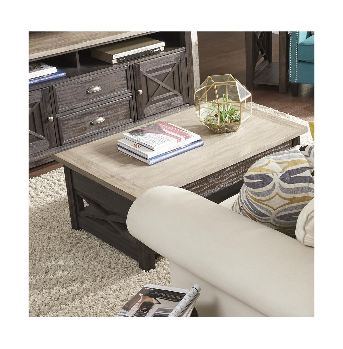 Liberty Furniture Industries, Inc Heatherbrook Lift Top Cocktail Table
