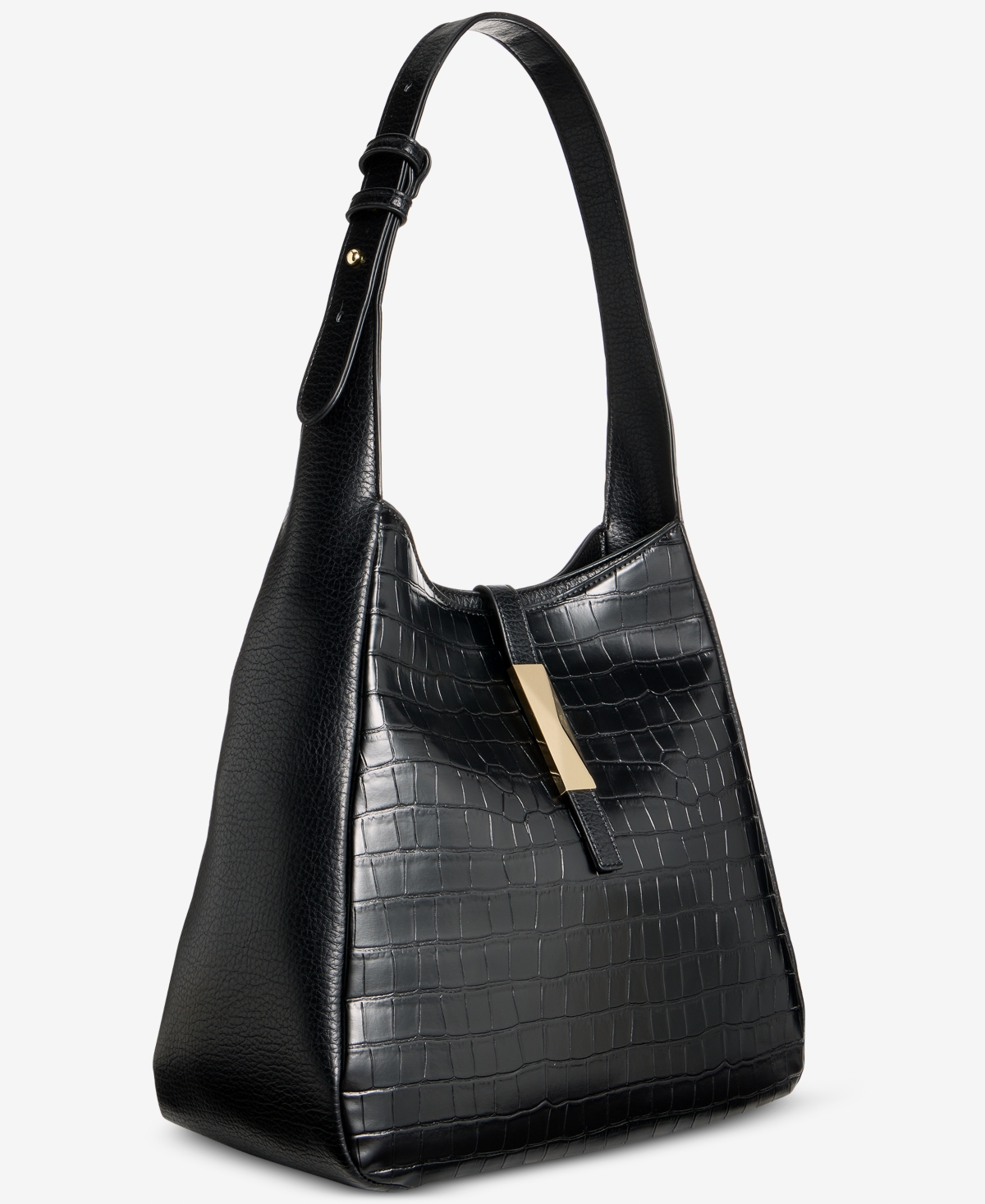 I.n.c. International Concepts Salee Croco-Embossed Shoulder Bag, Macy's Exclusive