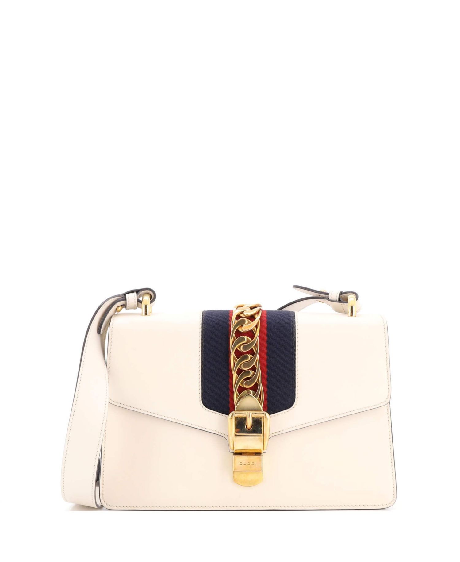 Small Sylvie Shoulder Bag Leather