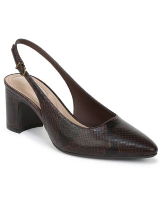 Women's Jerseyy Block Heel Slingback Pumps