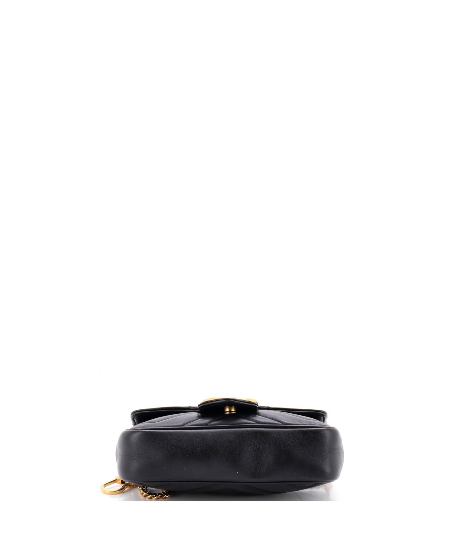 Super Mini GG Marmont Flap Bag Matelasse Leather