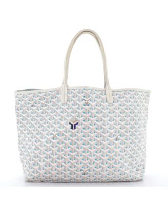 PM Saint Louis Tote Claire Voie Coated Canvas