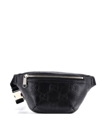 Small Belt Bag GG Embossed Perforated Leather