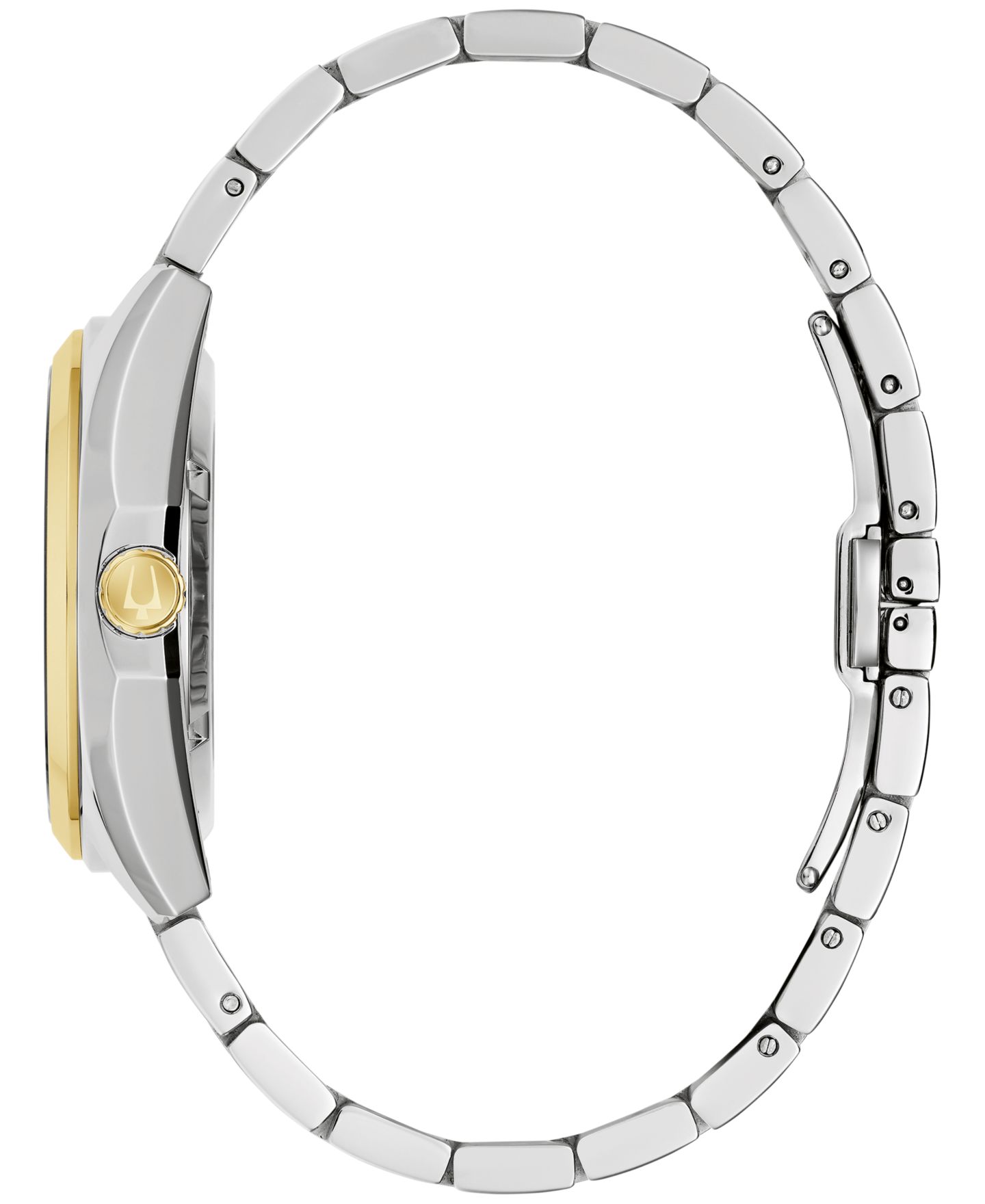 Мужские часы Bulova Automatic Surveyor Two-Tone Stainless Steel Bracelet Watch 39mm — фото 2