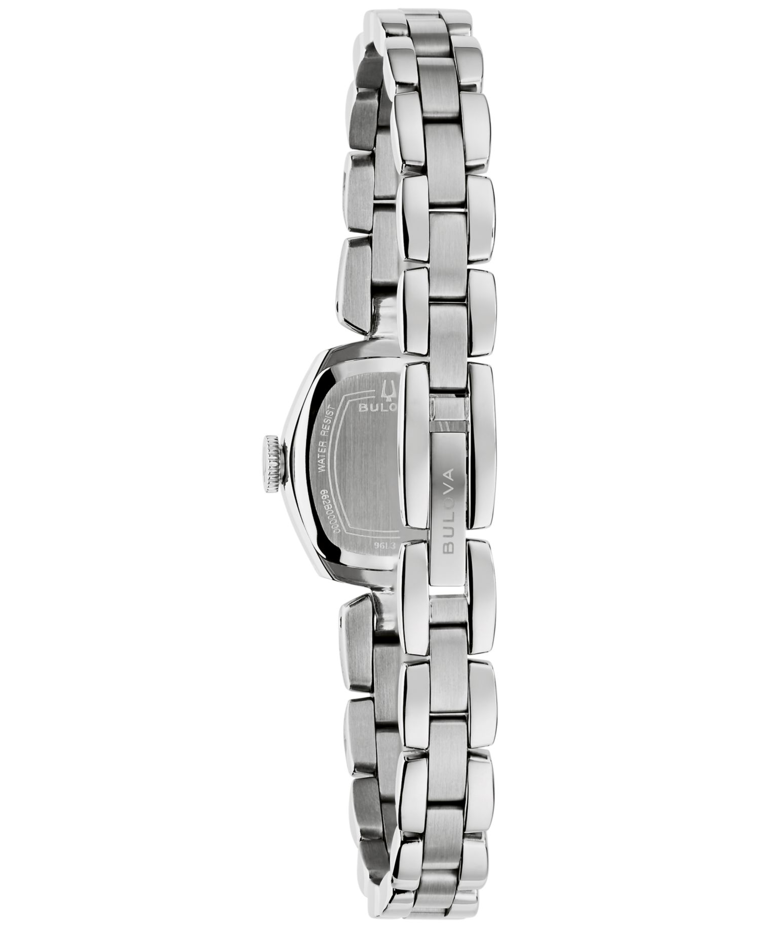 Women's Goddess of Time Jackie Silver-Tone Stainless Steel Bracelet Watch 18mm