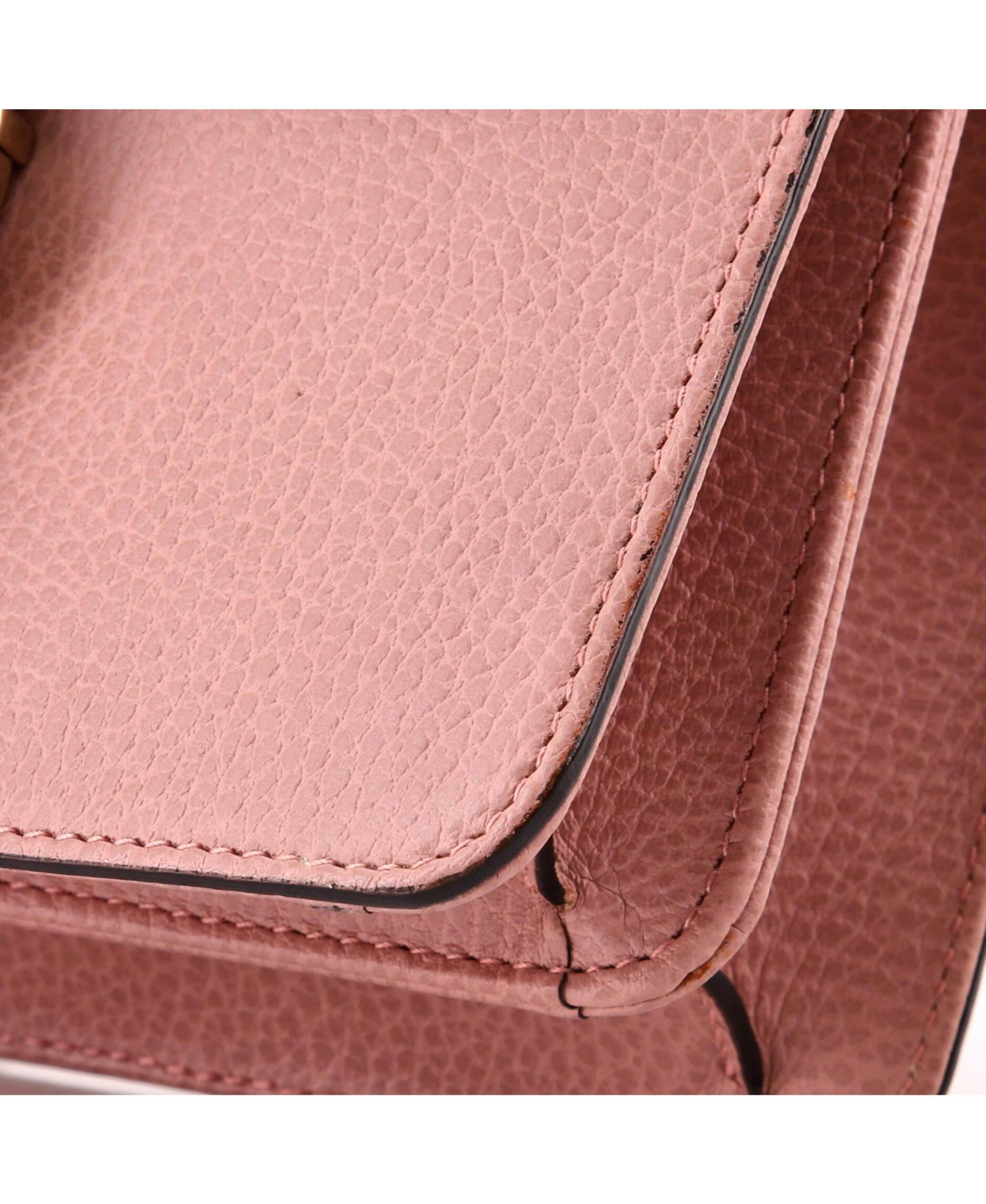 Small Interlocking Shoulder Bag Leather