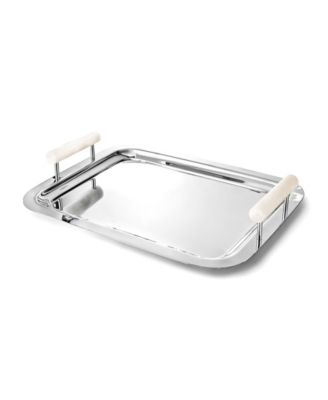 Asher Stainless Steel 13.70" Serving Bar Tray
