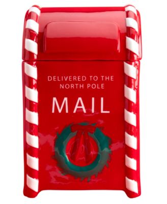 Holiday North Pole Mailbox Cookie Jar