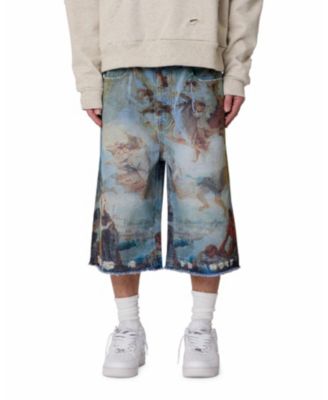 Men's Ultra Baggy Angel Denim Shorts