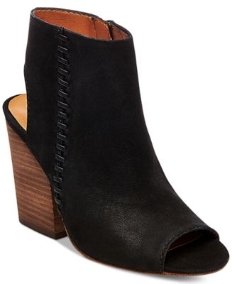 macys block heel boots