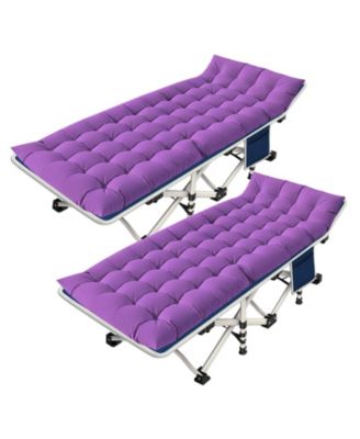2 Pack Camping Bed Folding Mattress Portable Sleeping Cot