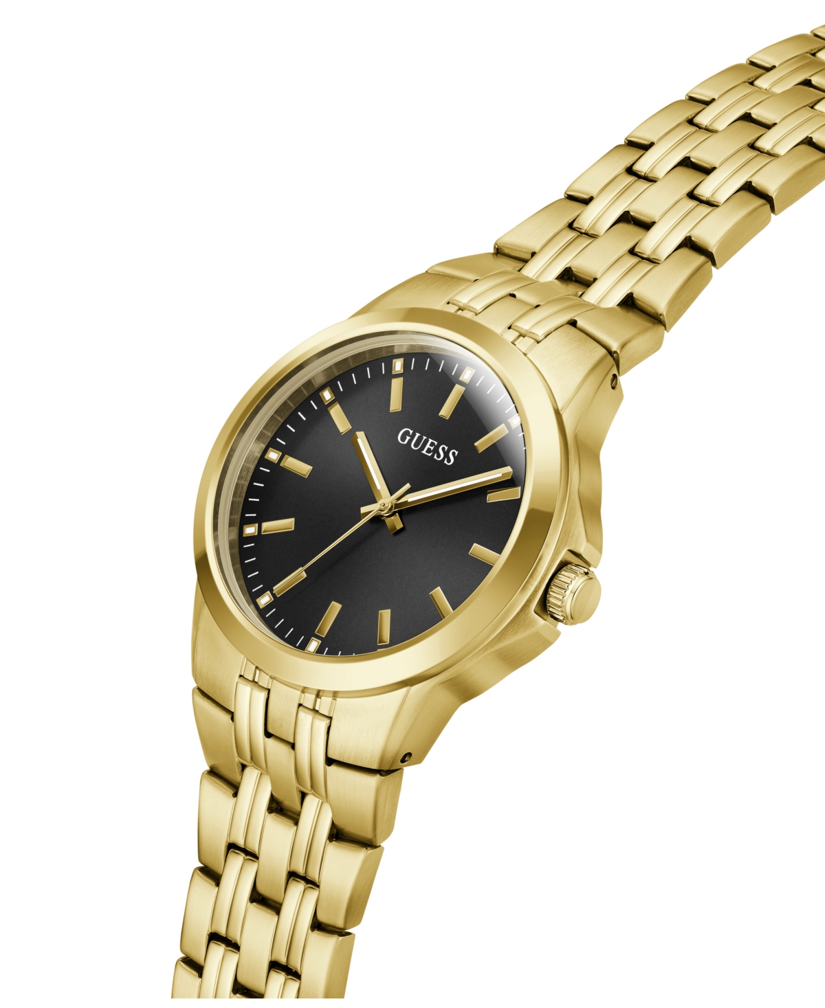 Guess Men's Quartz Gold-Tone Stainless Steel Watch 39 mm