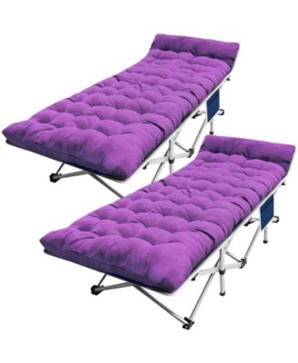 2-pack Camping Mattress Sleeping Pad Folding Bed