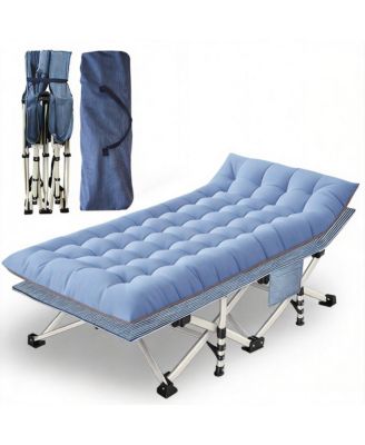 32"Oversize Camping Sleeping Bed Folding Mattress Carry Bag