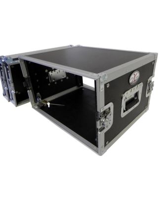 X-8UE ATA-300 Style 8U Deluxe Effects Dual Rail Rack Case with Handles, 14 inches Deep