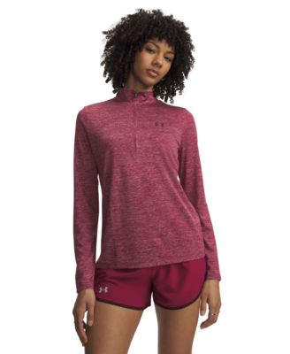 Women's Twist Tech Quarter-Zip Logo Top