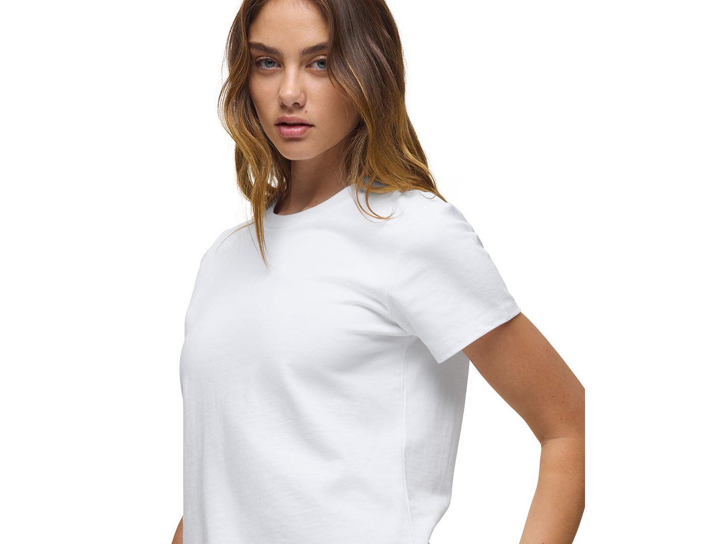 Женская футболка Hudson Jeans Relaxed Crewneck Short-Sleeve, цвет: Белый — фото 3