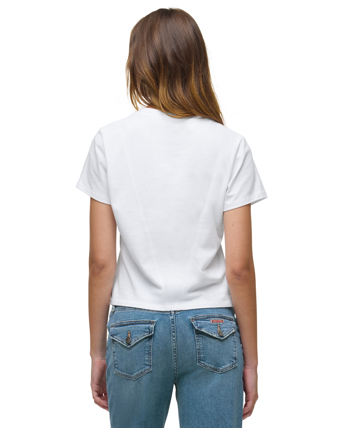 Hudson Jeans Women's Relaxed Crewneck Cotton T-Shirt