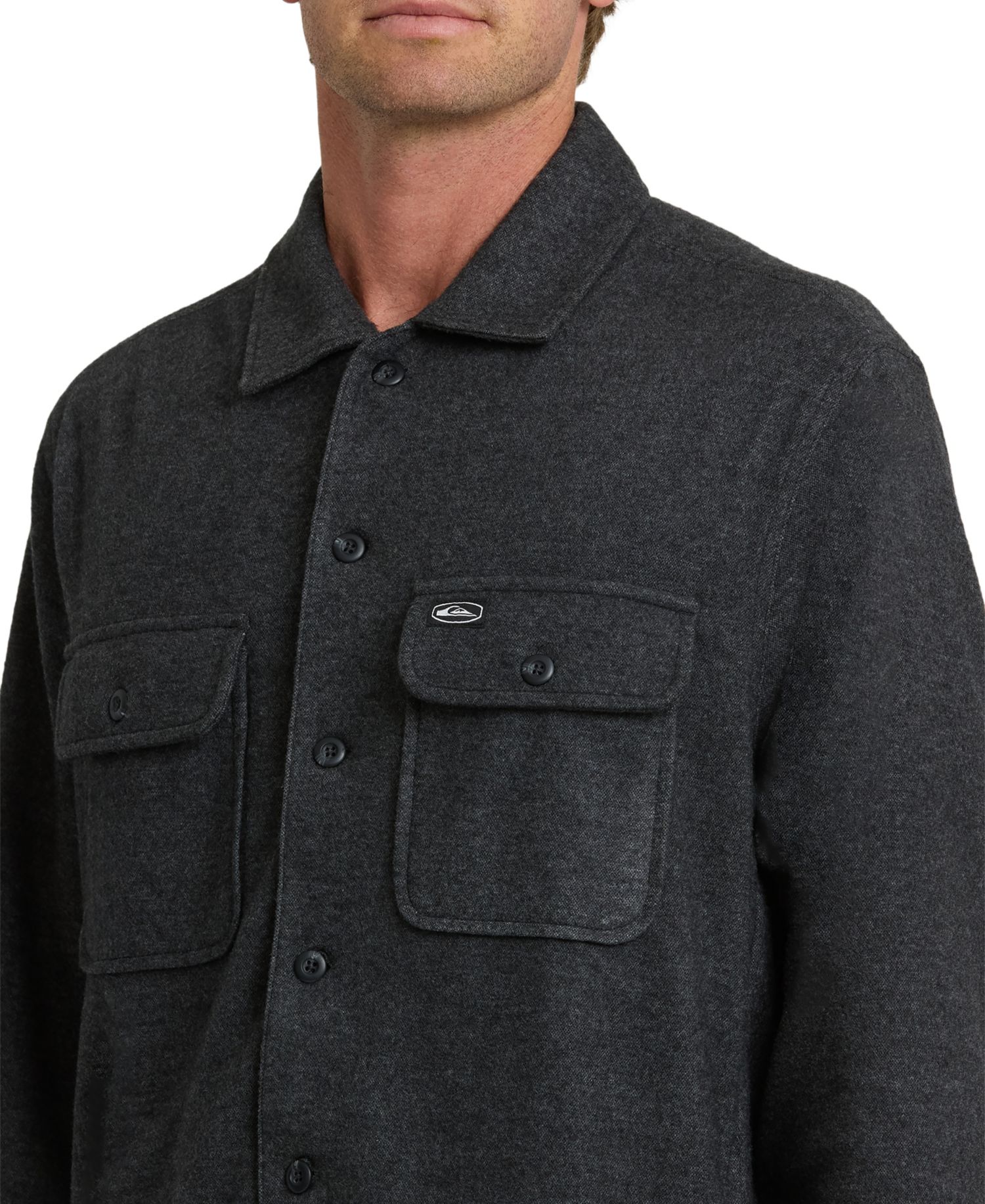Men's Flannel Solid Shirt