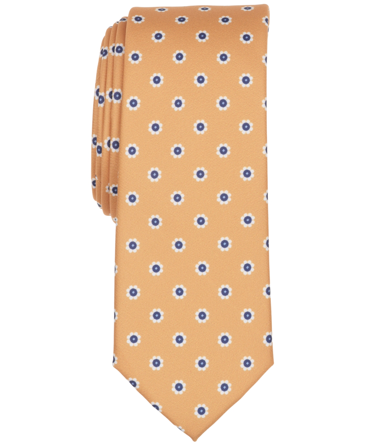 Bar Iii Men's Elliot Floral Tie, Macy's Exclusive In Gold