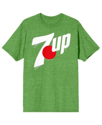 Men's Logo Adult Kelly Heather Crew Neck Short Sleeve