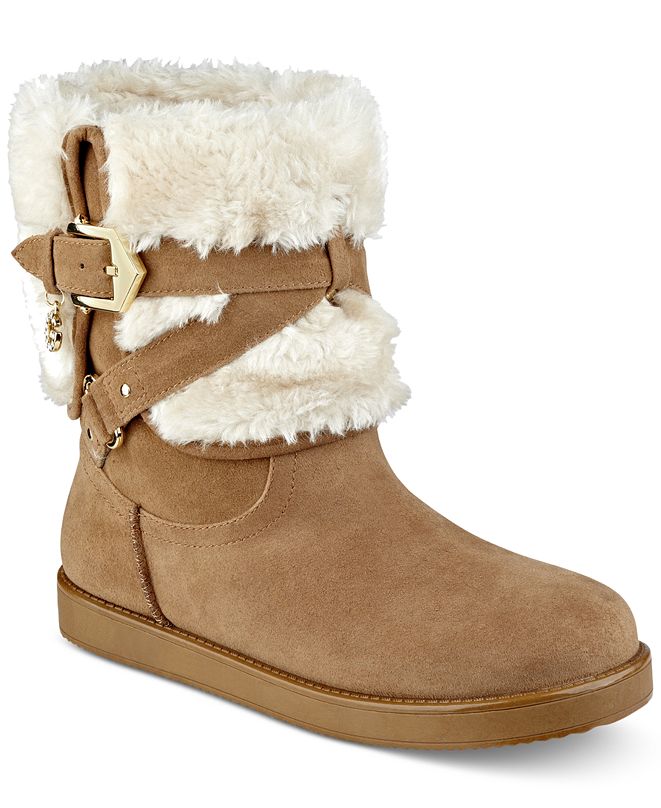 G by GUESS Alixa Cold-Weather Booties & Reviews - Boots & Booties - Shoes - Macy&#39;s