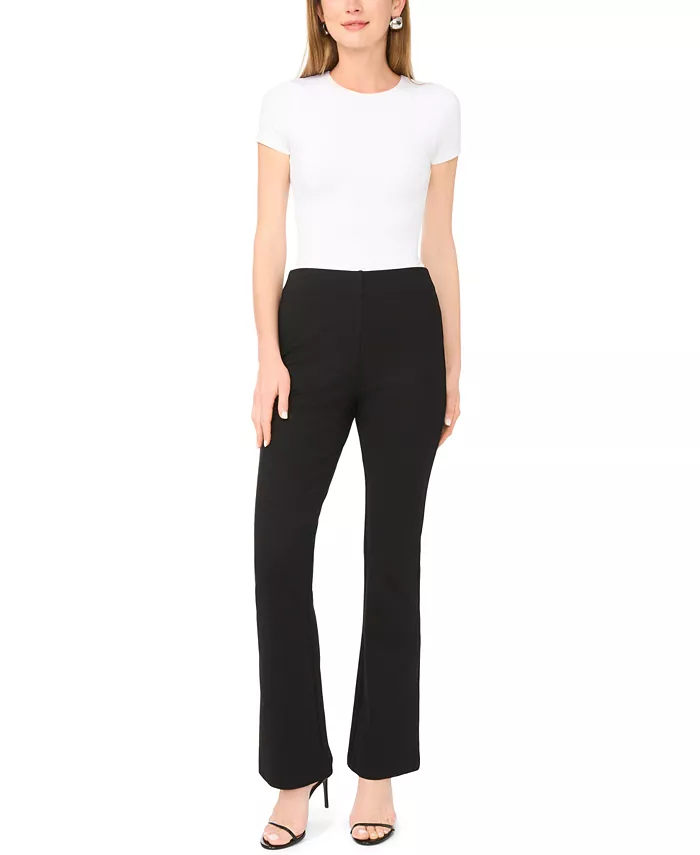 Women's High-Waisted Pull-On Straight-Leg Pants - thumbnail 2