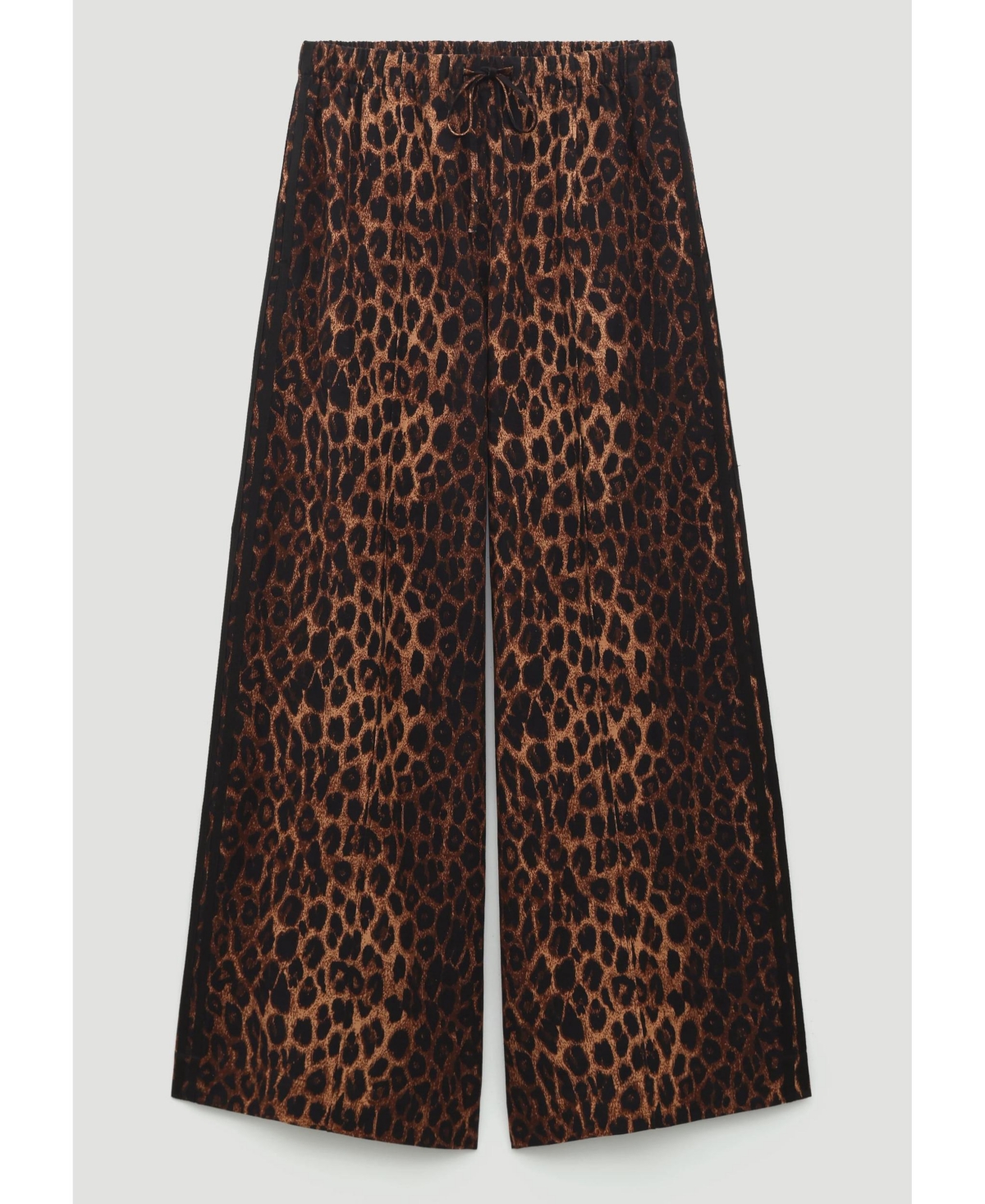 Hush Women's Petunia Linen Blend Leopard Trouser