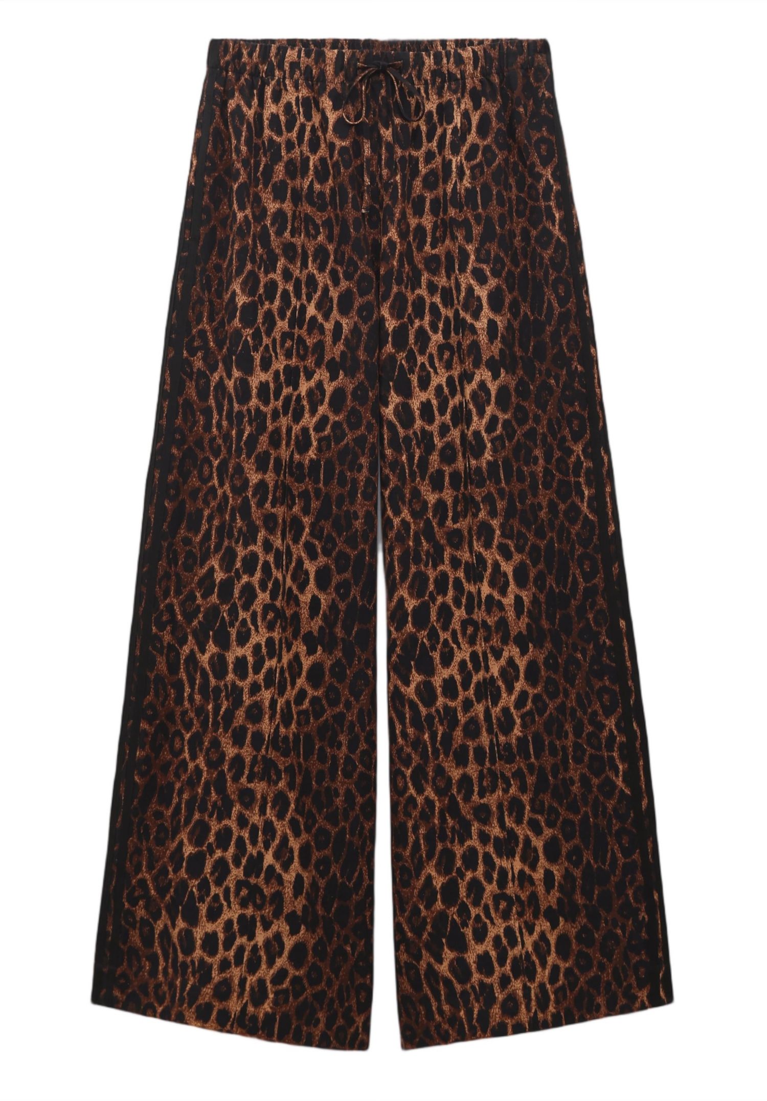 Women's Petunia Linen Blend Leopard Trouser