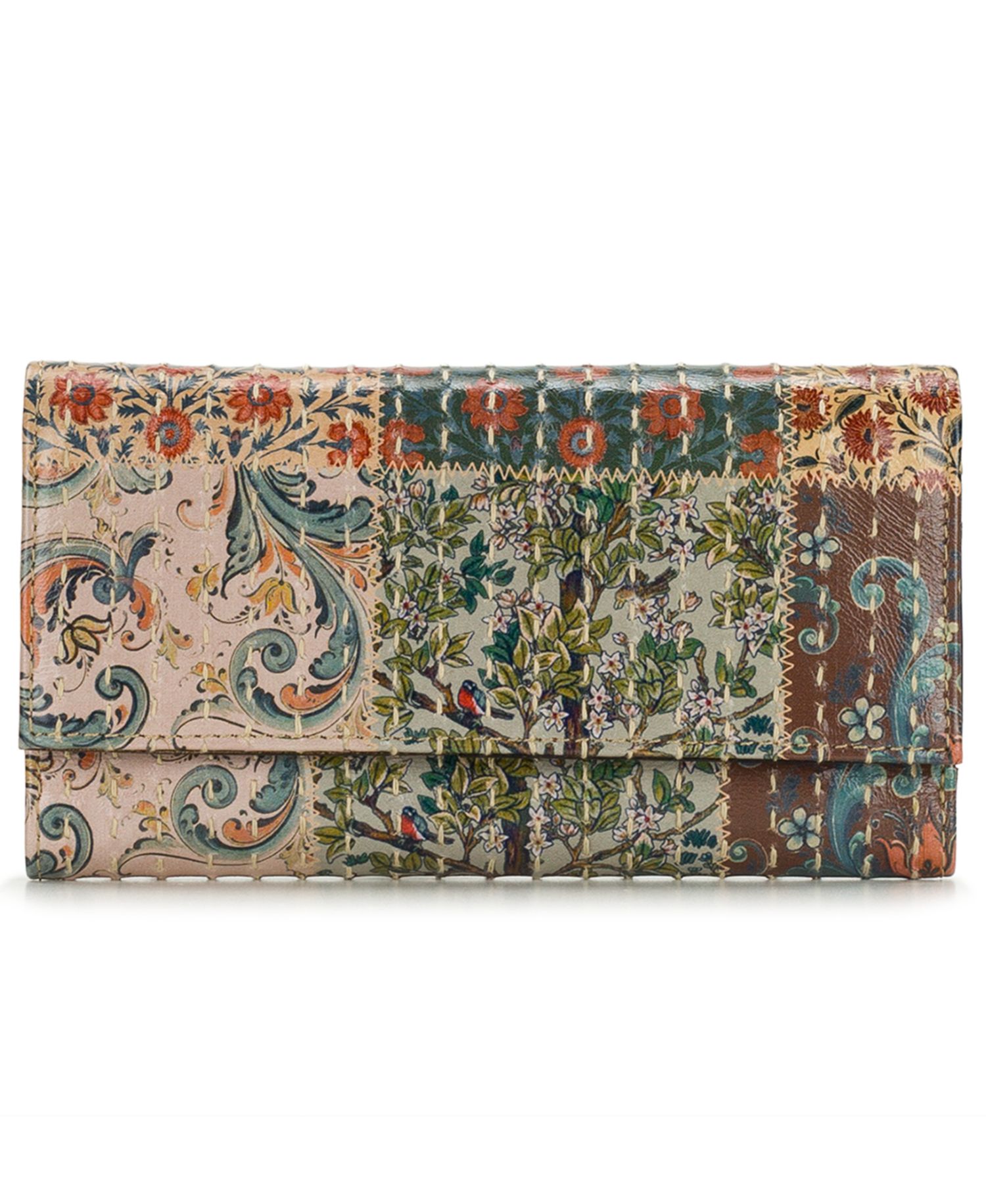 Terresa Leather Snap Wallet