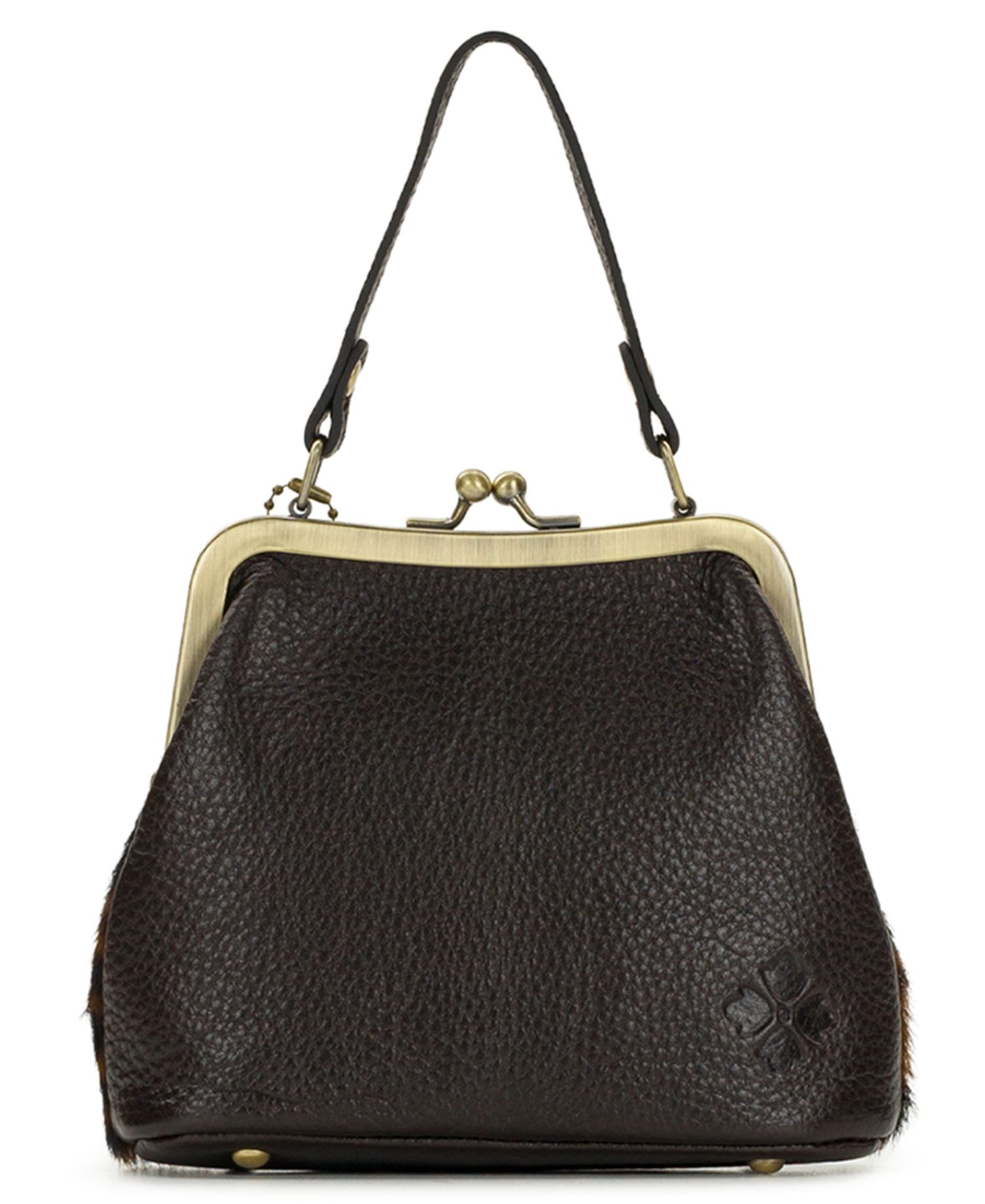 Mini Laureana Leopard Chain Crossbody Handbag