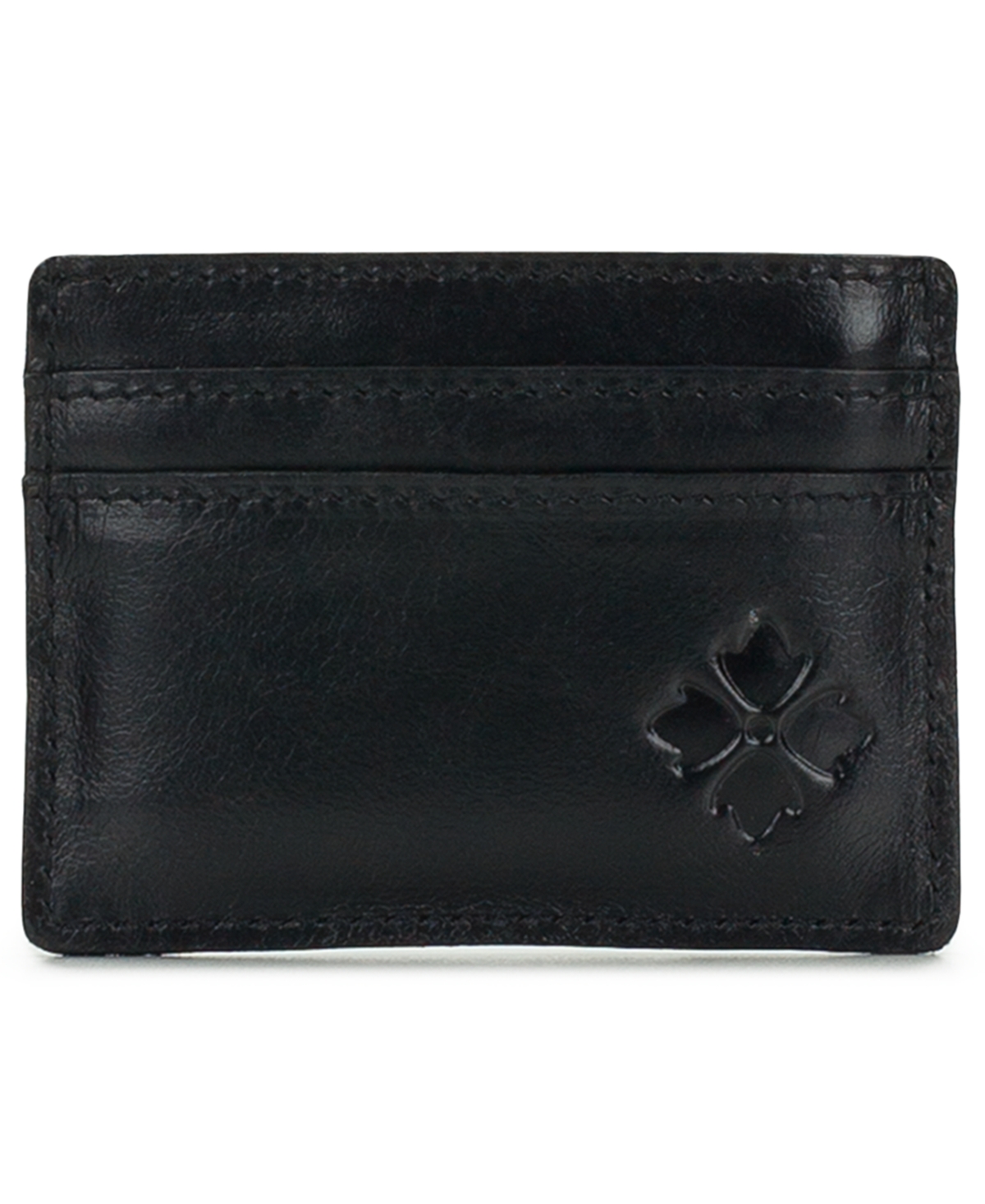 Patricia Nash Granna Id Case Vintage Distressed Wallet - Black
