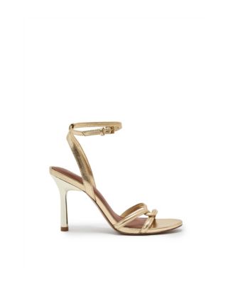 Women's Annabelle Leather Link-Strap Stiletto Sandals