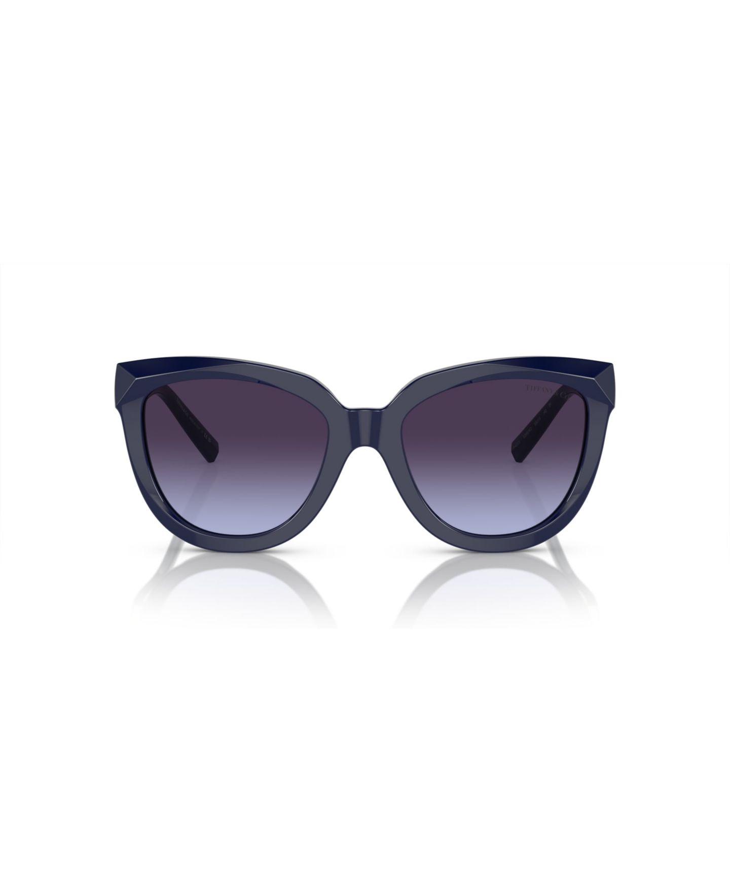 Женские солнцезащитные очки Tiffany & Co. Sunglasses, TF4215F, цвет: Тёмный синий — фото 2