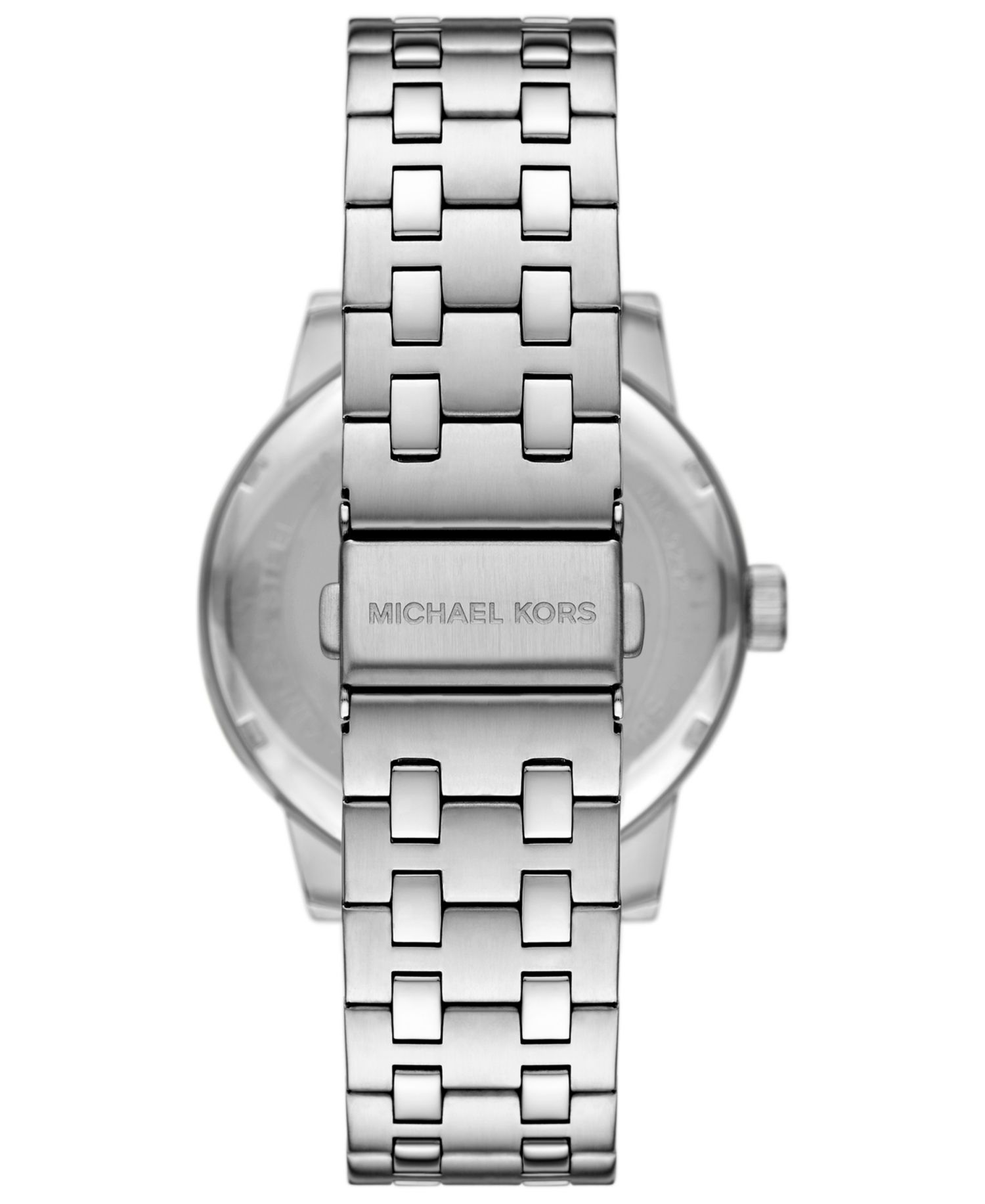 MICHAEL Men's Wolfe Three-Hand Stainless Steel Watch 32mm