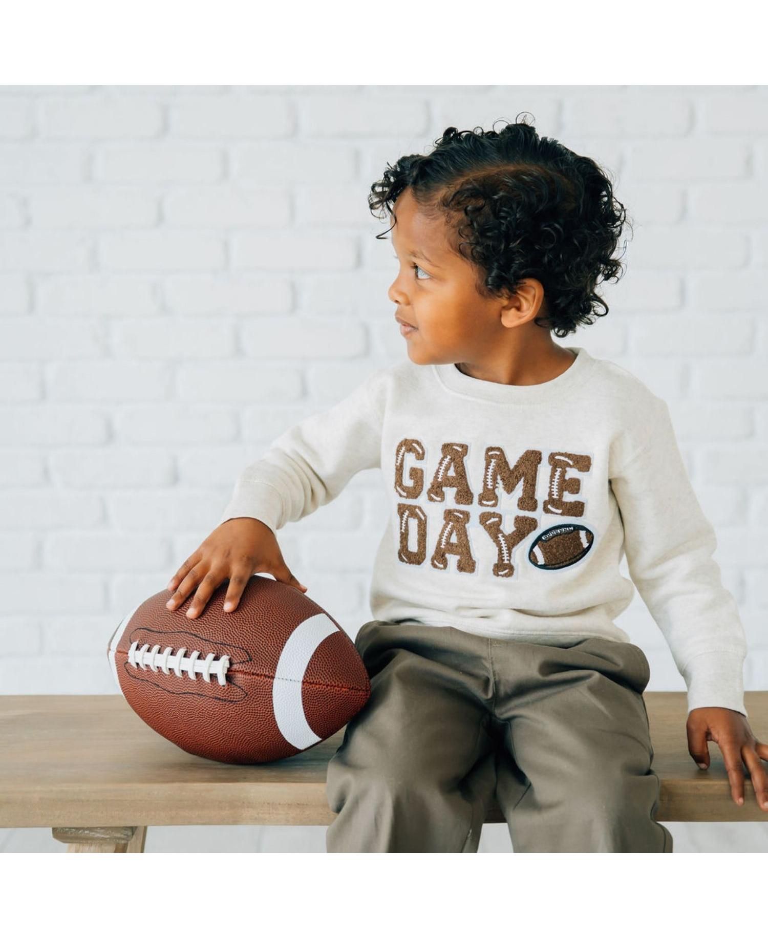 Little Boys(10-12) Game Day Patch Sweatshirt